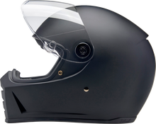Biltwell Lane Splitter Helmet Flat Black