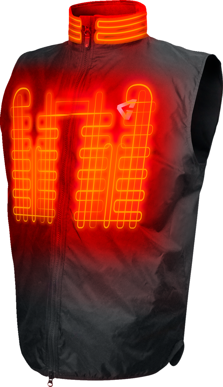 12V Heated Vest Liner - Black - UNISEX | Gerbing Heated Clothing