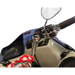 Ambidextrous Handlebar Mount - iOmount™ - Black (1996-2024 H-D)