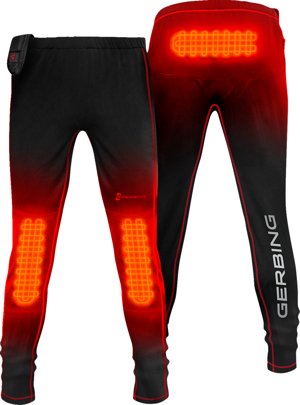 7V Heated Base Layer Men's Pants - Black | Gerbing Heated Clothing