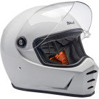 Biltwell Lane Splitter Helmet Gloss White