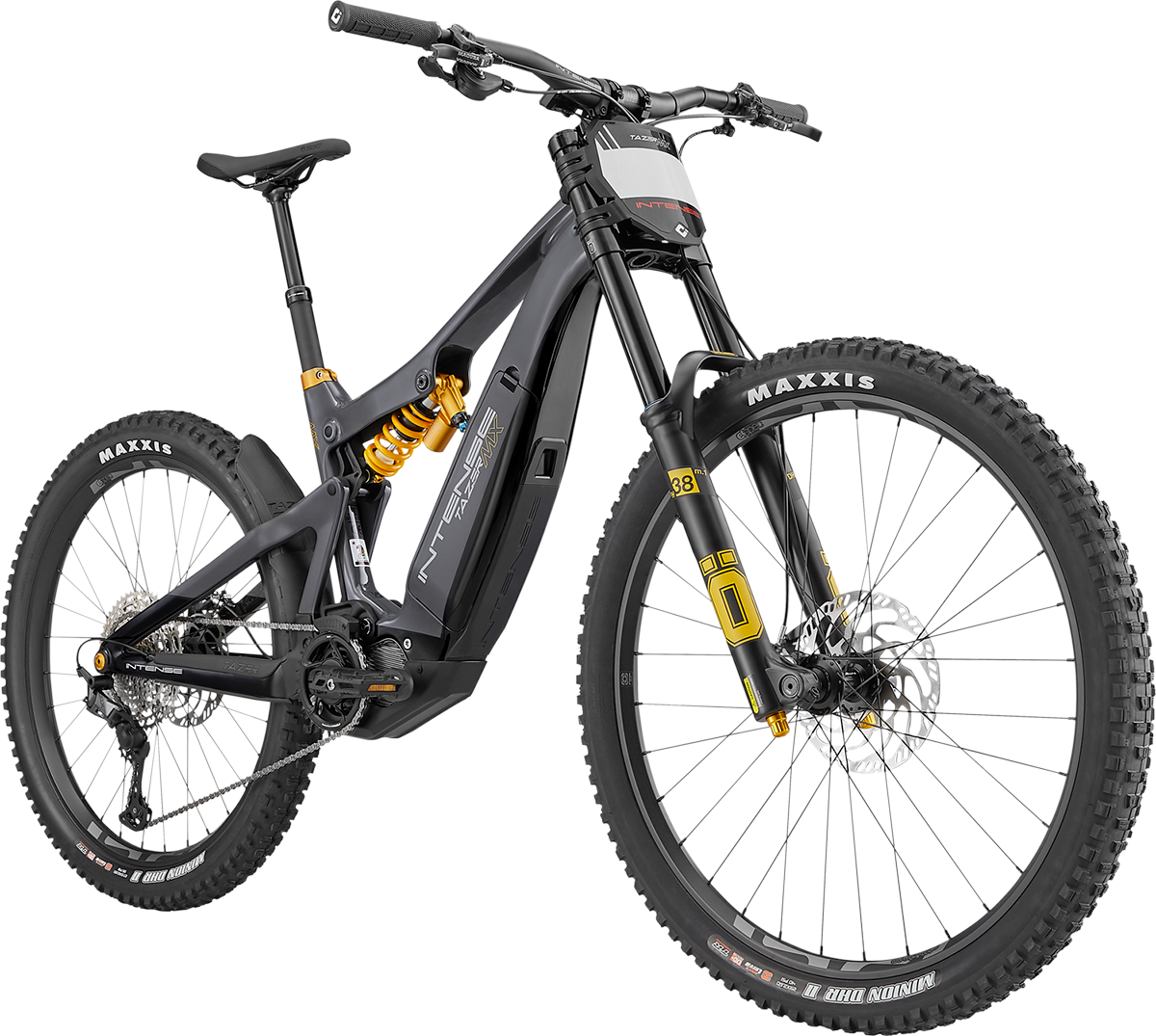 Tazer MX Carbon E-Bike - Pro Build - Gray/Black