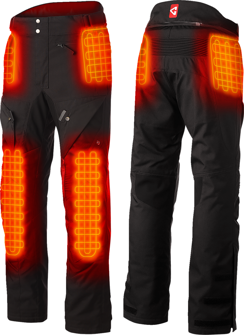 12V EX Pro Heated Pants - Black - MENS | Gerbing Heated Clothing