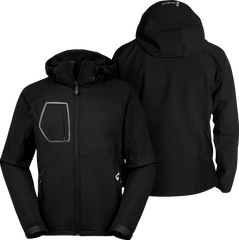 7V Torrid Softshell Heated Jacket 2.0 - Black - MENS | Gerbing Heated Clothing