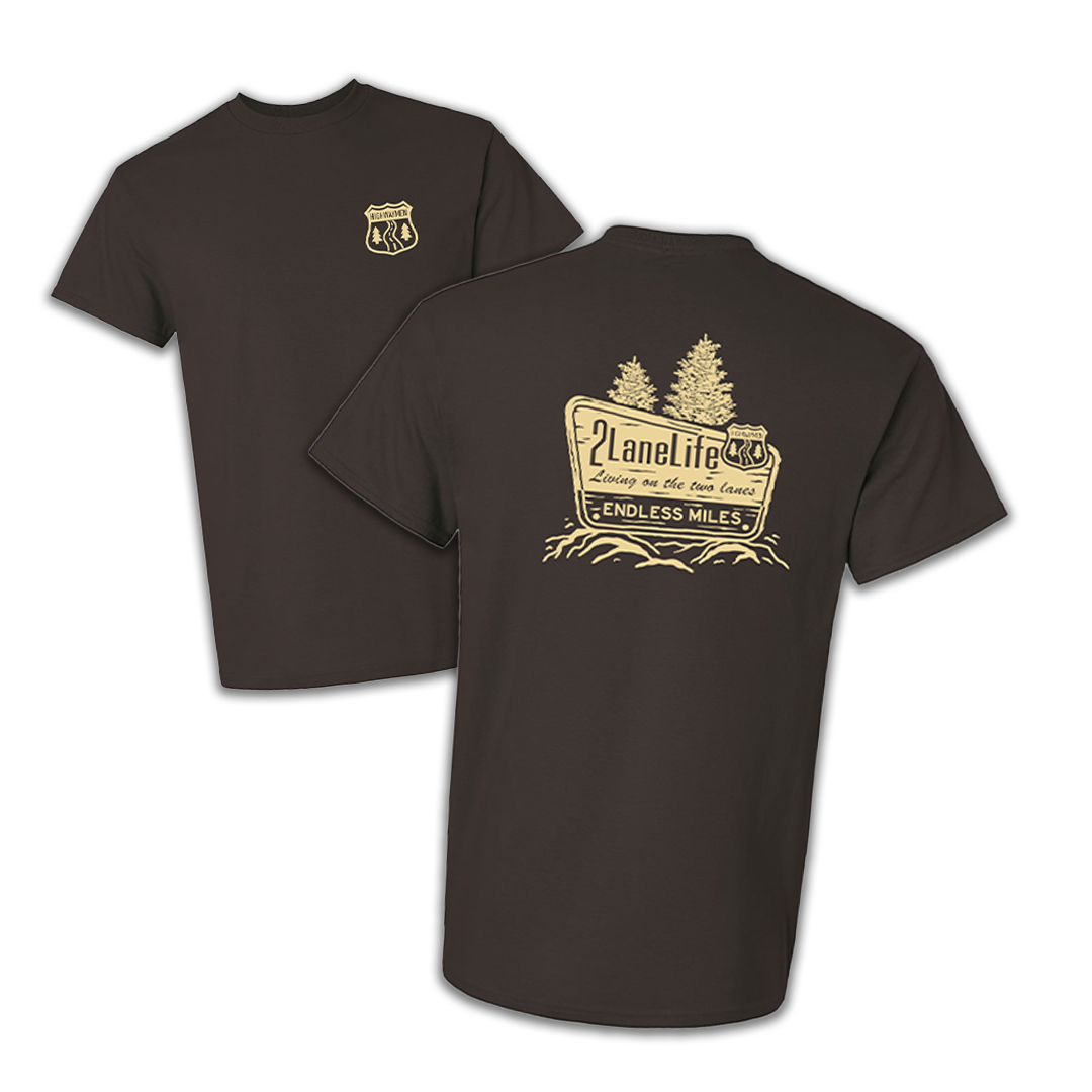 "Endless Miles" T - Brown