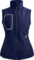 Women's 7V Torrid Softshell Heated Vest 2.0 - Navy | Gerbing Heated Clothing