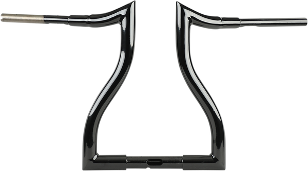 LA Choppers 14" Hammerhead Handlebar - Black