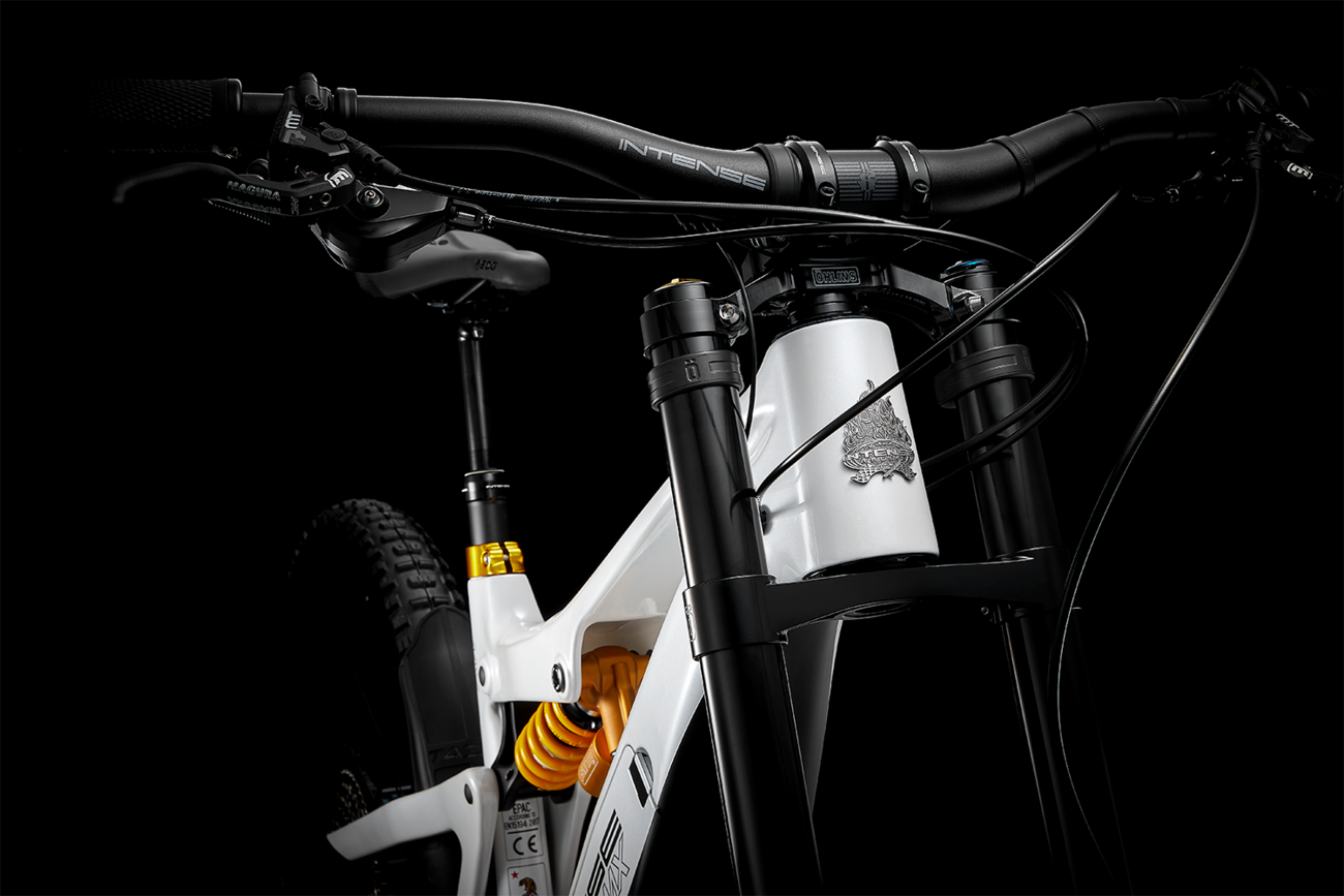 Tazer MX Carbon E-Bike - Pro Build - White