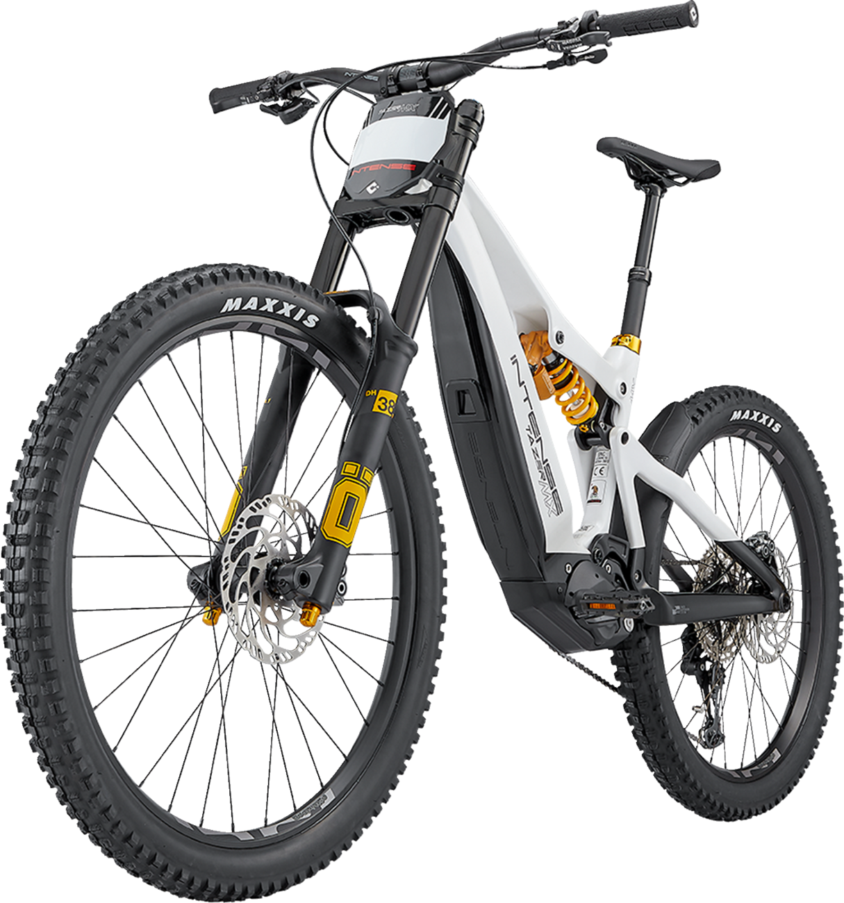 Tazer MX Carbon E-Bike - Pro Build - White