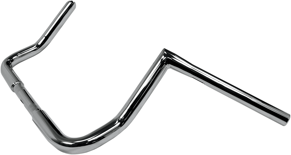 10" Twin Peaks Touring Handlebar - Chrome | LA Choppers