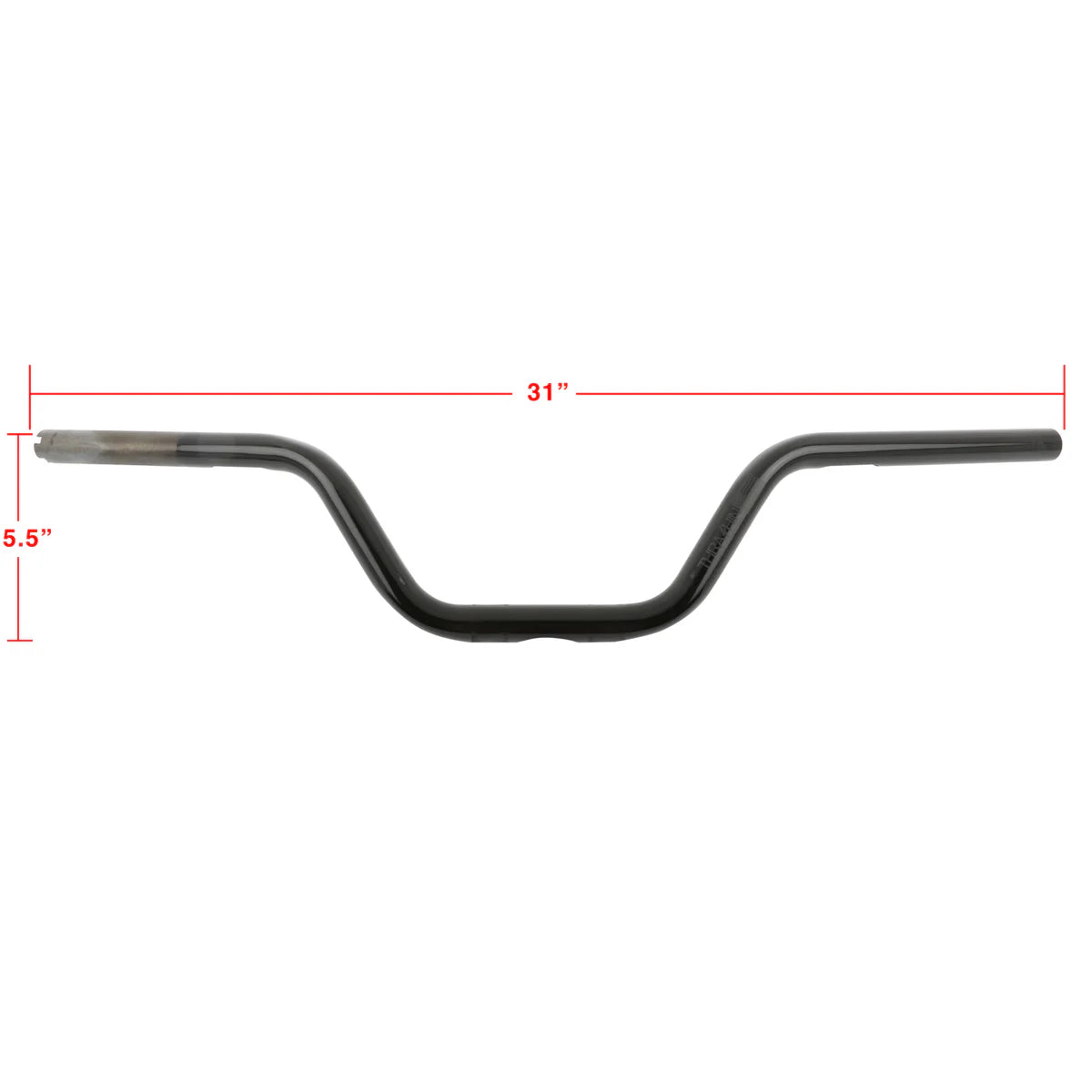 Thrashin Supply High Bend Bars - Black