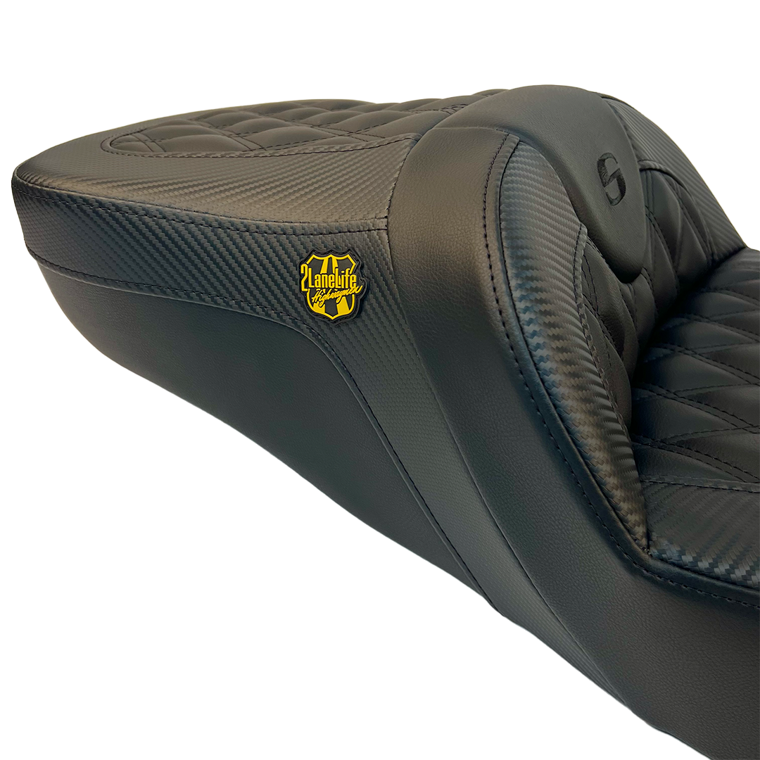 "Highwaymen" HEATED Roadsofa™ LS Seat 2008-2023 FLHR, FLHT, FLHX & FLTR