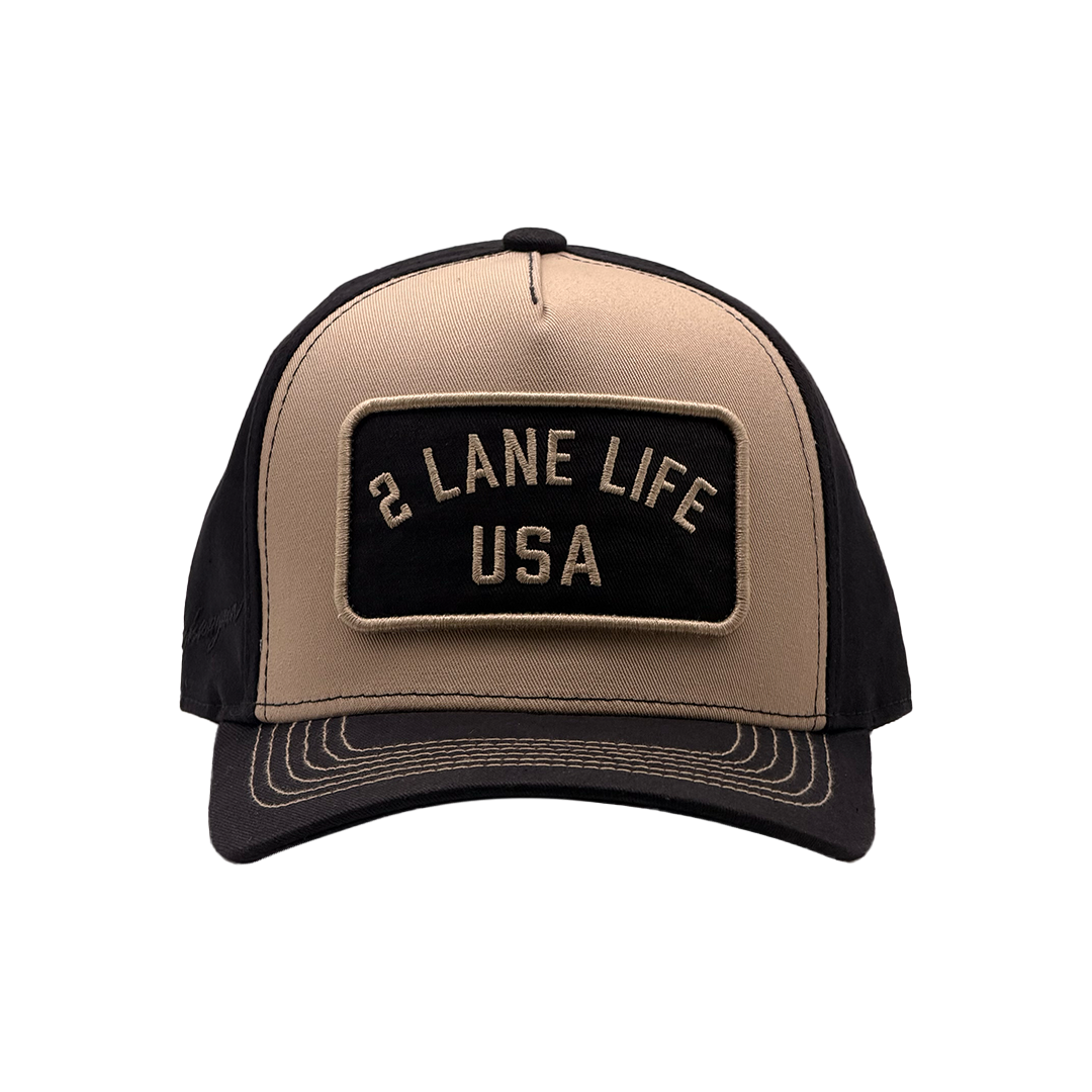 2LaneLife "USA" - 5 Panel Snapback Hat