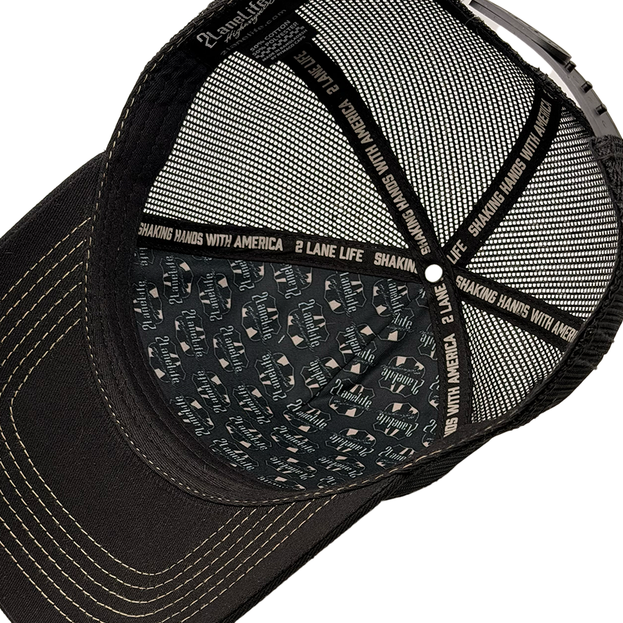 2LaneLife "USA" 5 Panel Mesh Trucker Hat