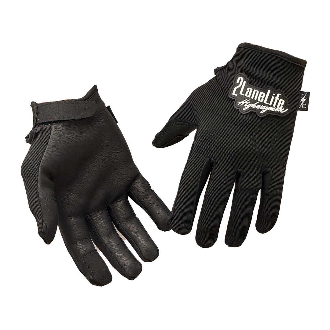 Highwaymen V3 Leather Palm Gloves