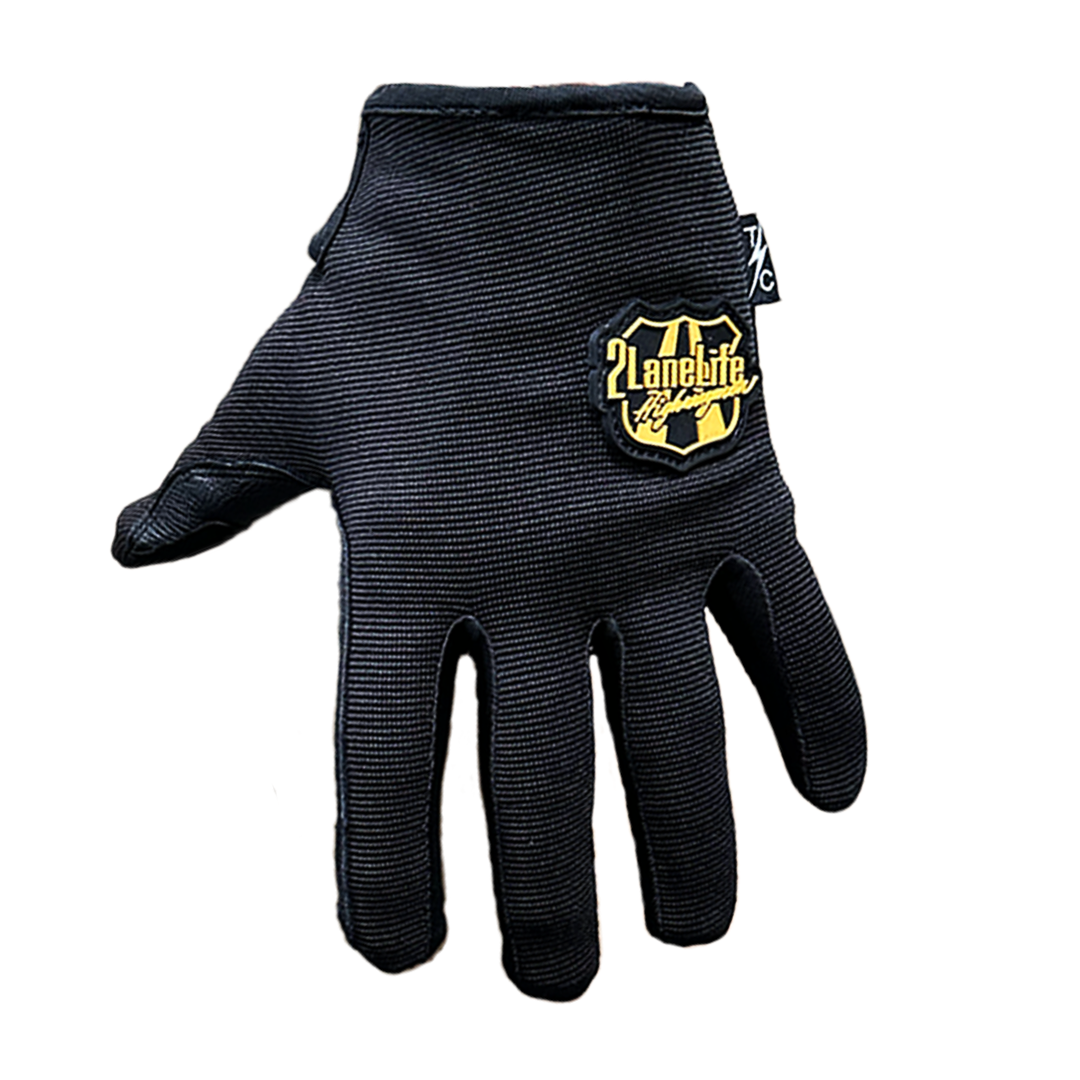 Thrashin Supply Highwaymen V2 Leather Palm Gloves