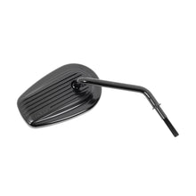 Thrashin Billet Mini Mirrors / Finned - Black