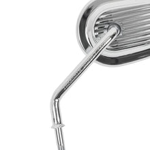 Thrashin Billet Mini Mirrors / Finned - Chrome