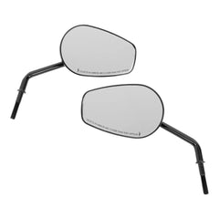Thrashin Billet Mini Mirrors / Flame - Black