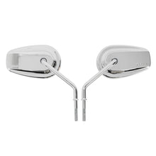 Thrashin Billet Mini Mirrors / Smooth - Chrome