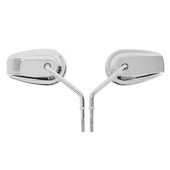 Thrashin Billet Mini Mirrors / Smooth - Chrome