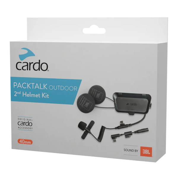 Cardo Systems Packtalk Outdoor 2Nd Helmet Kit With Sound By Jbl