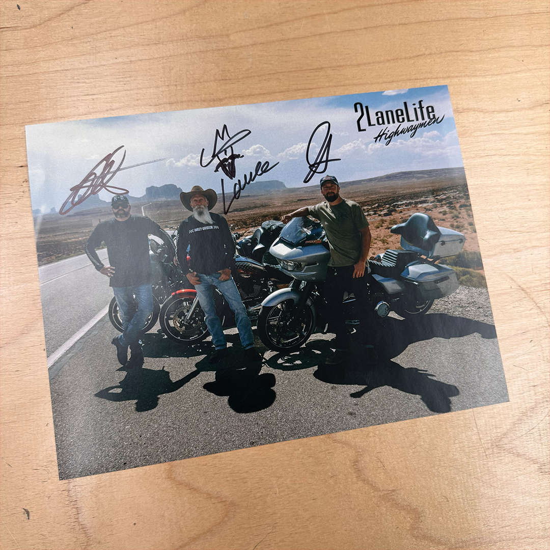 Hand Signed 2LaneLife Poster