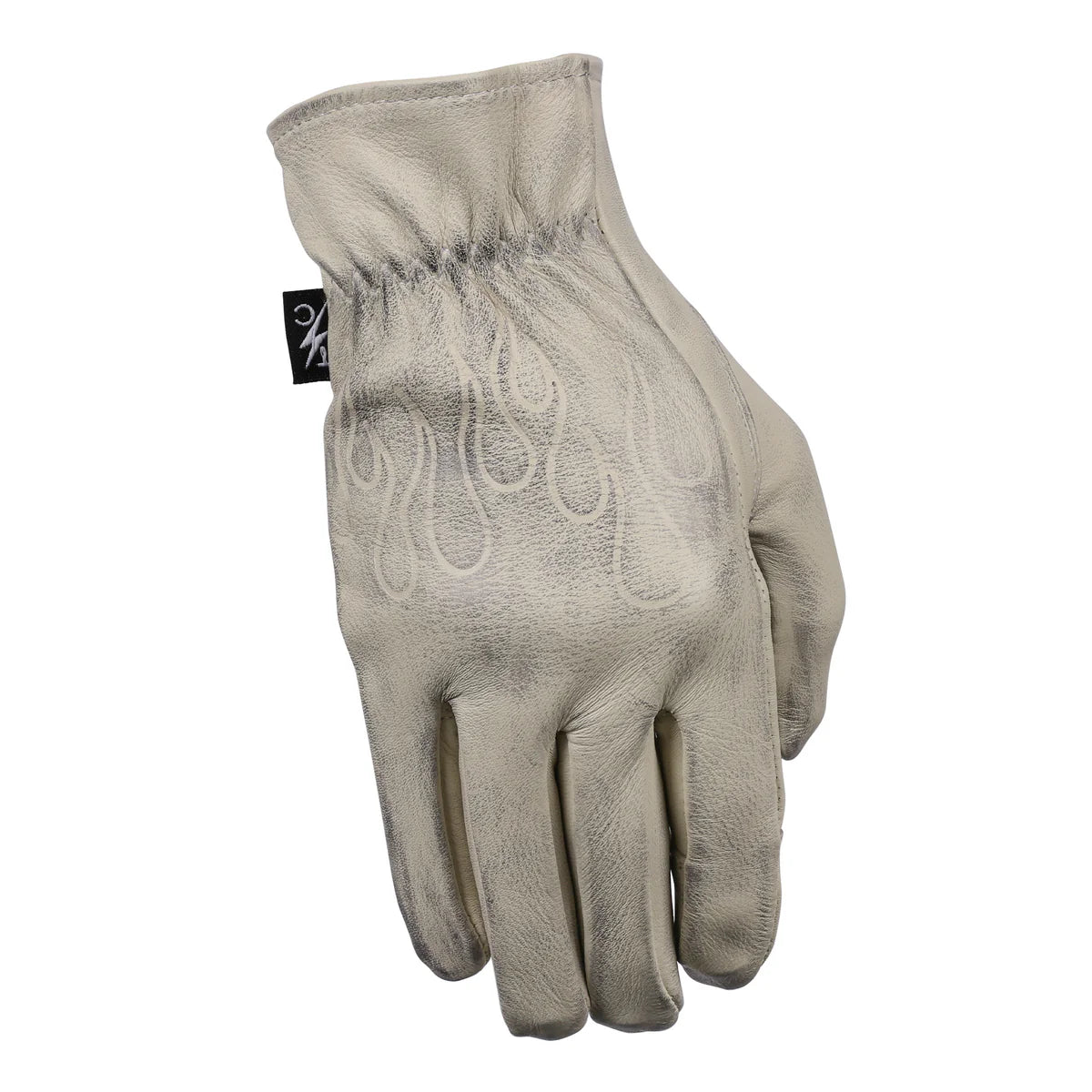 Roper Glove - Leather - Bone White