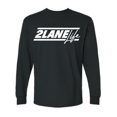 Script - Long Sleeve - Black