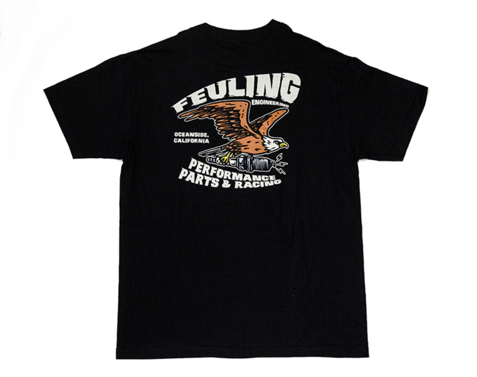 Eagle Modern Graphic, Black Tee