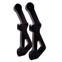 Lyndall TTI Radial Front Brackets 11.8 inch with Spacer Black Dual Disc