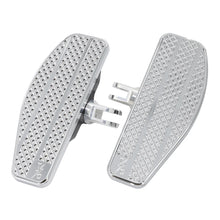 Thrashin Supply Mini Floorboards - Silver - Dyna, Sportster, Fxr, Softail...