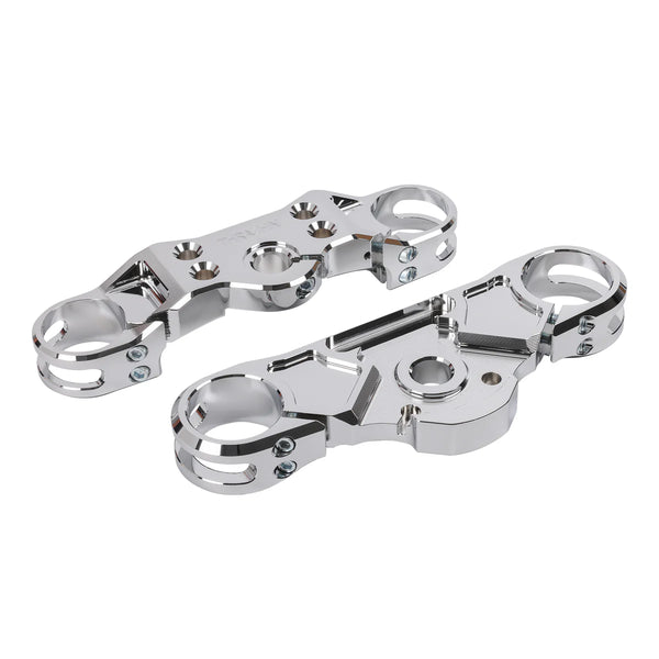 Thrashin Supply Triple Tree Set | Softail - Chrome