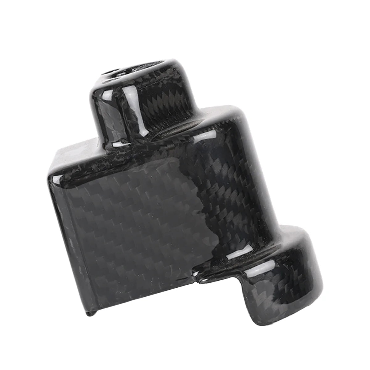 Carbon Fiber OEM Lock Cover - Gloss Twill Weave Carbon (SHIPS JANUARY 2025)