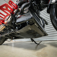 Thrashin Supply 2024+ Touring Skid Plate - Real Woven Carbon - ALL Color Brackets