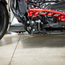 Thrashin Supply 2024+ Touring Skid Plate - Real Forged Carbon - ALL Color Brackets