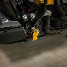 Thrashin Supply 2024+ Touring Skid Plate - Real Forged Carbon - ALL Color Brackets