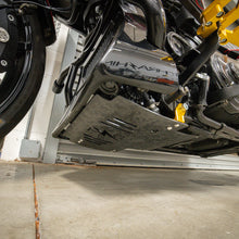 Thrashin Supply 2024+ Touring Skid Plate - Real Forged Carbon - ALL Color Brackets