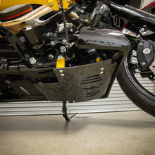 Thrashin Supply 2024+ Touring Skid Plate - Real Forged Carbon - ALL Color Brackets