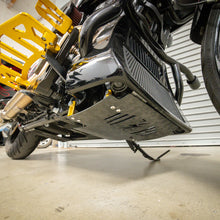 Thrashin Supply 2024+ Touring Skid Plate - Real Forged Carbon - ALL Color Brackets