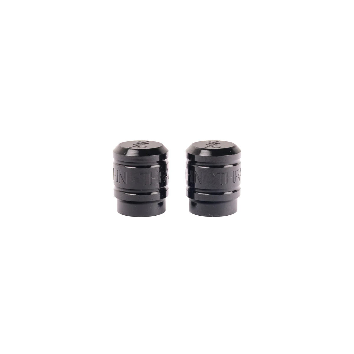 Billet Valve Stem Caps - Black