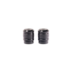 Billet Valve Stem Caps - Black