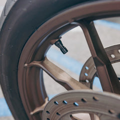 Billet Valve Stem Caps - Black
