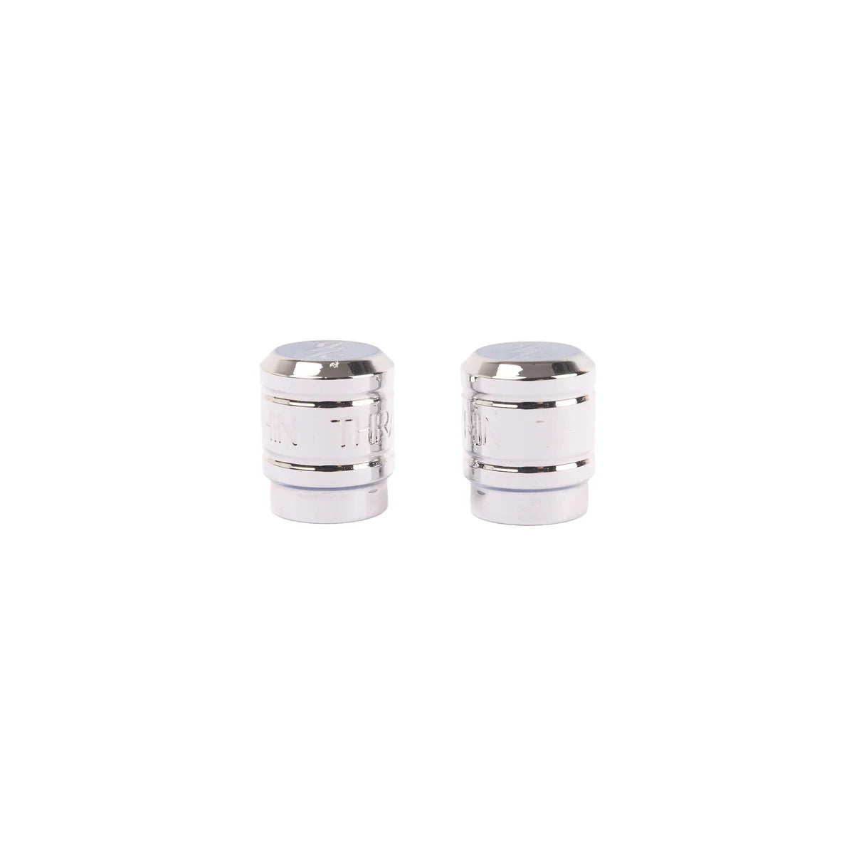 Billet Valve Stem Caps - Chrome