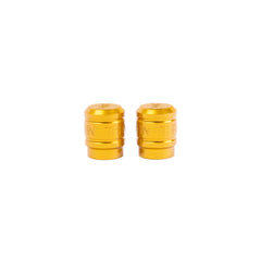 Billet Valve Stem Caps - Gold