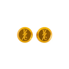 Billet Valve Stem Caps - Gold