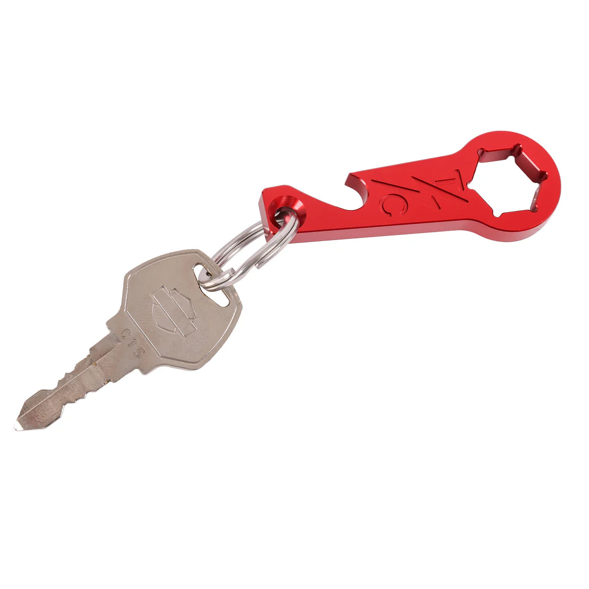 TSC Seat Screw Tool + Bottle Opener Key Chains