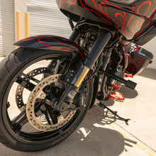 Thrashin Inverted Bagger Fork Guard - Gloss Twill Weave Carbon
