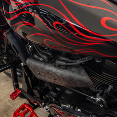 Thrashin Supply - Air Scoop | Milwaukee Eight Engine - Matte Forged Carbon