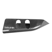 Thrashin Supply - Air Scoop | Milwaukee Eight Engine - Gloss Twill Weave Carbon